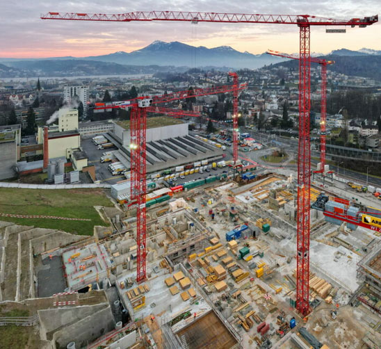 Avancement enthousiasmant du projet Eichhof West à Kriens